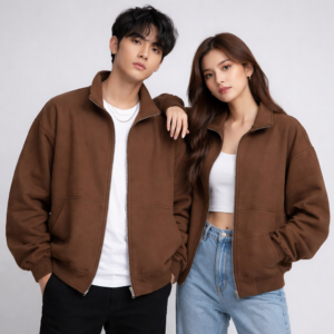 เสื้อแจ็คเก็ต Unisex แขนยาว